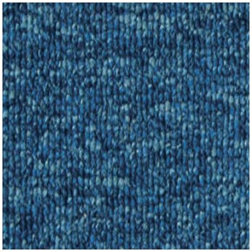 Ковролин коммерческий коллекция Horizon, 44503, не режется, синий, ширина 4 м. Sintelon (Синтелон)
