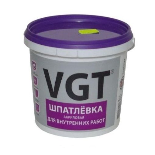Шпатлевка для внутренних работ, 1,7 кг ВГТ (VGT)