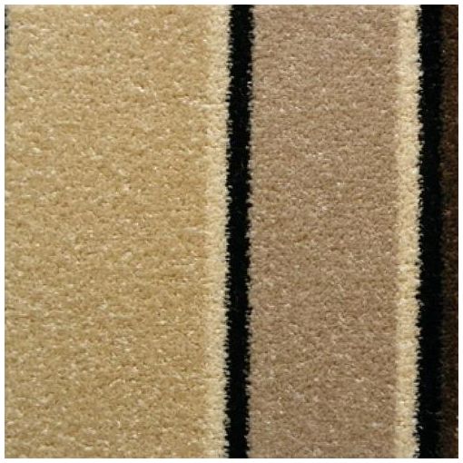 Ковролин коллекция Funky stripes 875, коричневый, ширина 4 м, не режется Balta (Бальта)